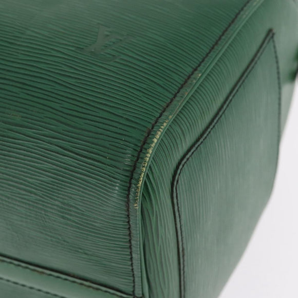 LOUIS VUITTON Epi Speedy 35 Hand Bag Borneo Green M42994 LV Auth 210064