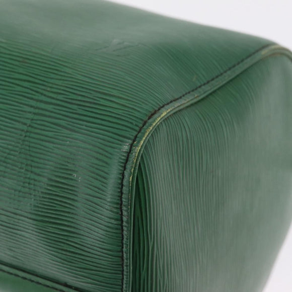 LOUIS VUITTON Epi Speedy 35 Hand Bag Borneo Green M42994 LV Auth 210064