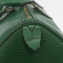 LOUIS VUITTON Epi Speedy 35 Hand Bag Borneo Green M42994 LV Auth 210064-16