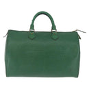 LOUIS VUITTON Epi Speedy 35 Hand Bag Borneo Green M42994 LV Auth 210064-2