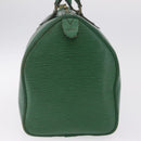 LOUIS VUITTON Epi Speedy 35 Hand Bag Borneo Green M42994 LV Auth 210064-5