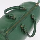LOUIS VUITTON Epi Speedy 35 Hand Bag Borneo Green M42994 LV Auth 210064-7