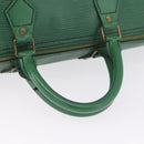 LOUIS VUITTON Epi Speedy 35 Hand Bag Borneo Green M42994 LV Auth 210064-9