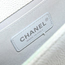 CHANEL Chain Matelasse Boy Chanel Bag Caviar Skin Multicolor CC Auth 210066SAM-22
