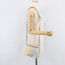 CHANEL Chain Matelasse Boy Chanel Bag Caviar Skin Multicolor CC Auth 210066SAM-28