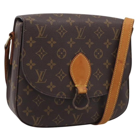 LOUIS VUITTON Monogram Saint Cloud GM Shoulder Bag M51242 LV Auth 210071