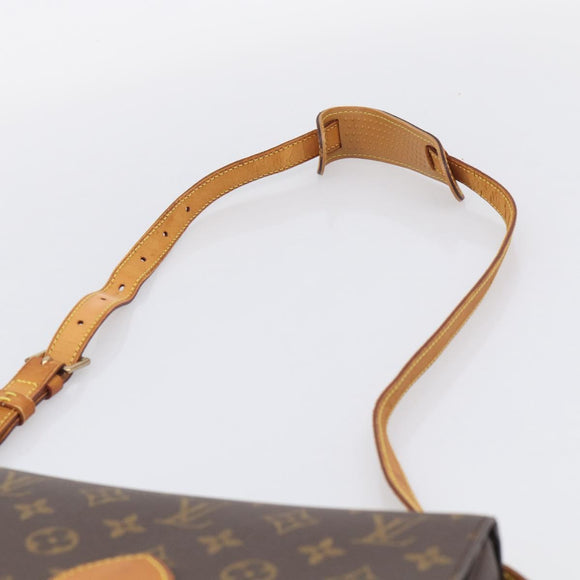 LOUIS VUITTON Monogram Saint Cloud GM Shoulder Bag M51242 LV Auth 210071