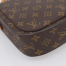 LOUIS VUITTON Monogram Saint Cloud GM Shoulder Bag M51242 LV Auth 210071-16