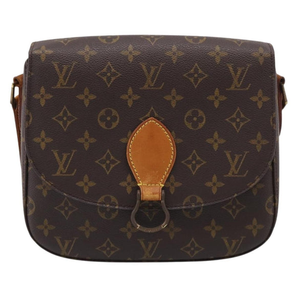 LOUIS VUITTON Monogram Saint Cloud GM Shoulder Bag M51242 LV Auth 210071