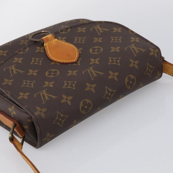 LOUIS VUITTON Monogram Saint Cloud GM Shoulder Bag M51242 LV Auth 210071