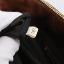 Miu Miu Hand Bag Vitellolux 2way Brown Gold Auth 210072V-25