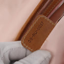 Christian Dior Trotter Canvas Romantic Chain Bag PVC Beige Silver Auth 210075A-29