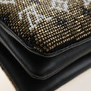 LOUIS VUITTON Monogram Beads Kussan BB Bag Beads Gold M22429 LV Auth 210076SM-17