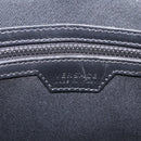 VERSACE Clutch Bag Leather Black Gold Auth 210078A-17