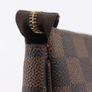 LOUIS VUITTON Damier Ebene Mini Pochette Accessory Pouch N58009 LV Auth 210083A-9