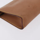 LOUIS VUITTON Nomad Cabas Amble PM Pouch Leather Beige M92502 LV Auth 210085-11