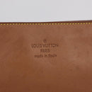 LOUIS VUITTON Nomad Cabas Amble PM Pouch Leather Beige M92502 LV Auth 210085-15