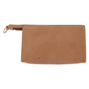 LOUIS VUITTON Nomad Cabas Amble PM Pouch Leather Beige M92502 LV Auth 210085-3