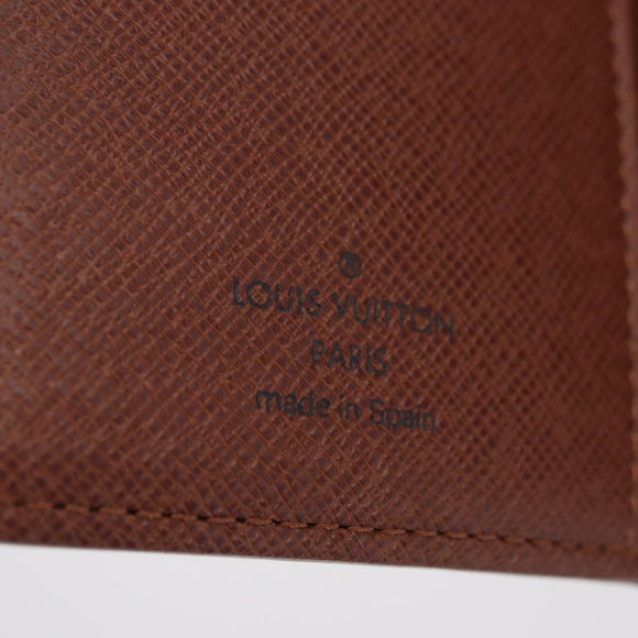 LOUIS VUITTON Monogram Panda Agenda PM Day Planner Cover R20011 LV Auth 210087V