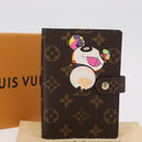 LOUIS VUITTON Monogram Panda Agenda PM Day Planner Cover R20011 LV Auth 210087V-28
