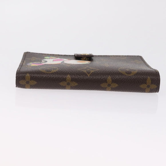 LOUIS VUITTON Monogram Panda Agenda PM Day Planner Cover R20011 LV Auth 210087V