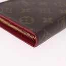 LOUIS VUITTON Monogram Cherry Porte Monnaie Zip Long Wallet M95006 Auth 210089V-10