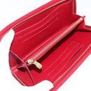 LOUIS VUITTON Monogram Cherry Porte Monnaie Zip Long Wallet M95006 Auth 210089V-14