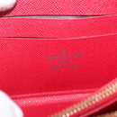 LOUIS VUITTON Monogram Cherry Porte Monnaie Zip Long Wallet M95006 Auth 210089V-15