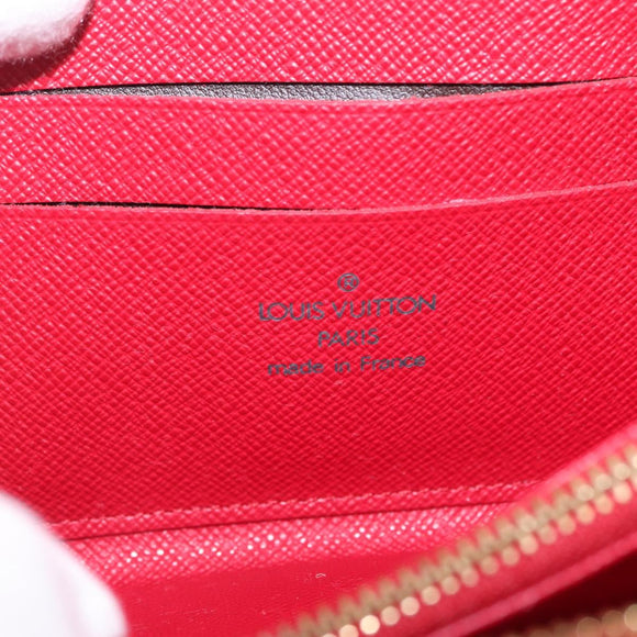 LOUIS VUITTON Monogram Cherry Porte Monnaie Zip Long Wallet M95006 Auth 210089V