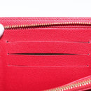 LOUIS VUITTON Monogram Cherry Porte Monnaie Zip Long Wallet M95006 Auth 210089V-19