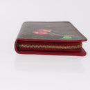 LOUIS VUITTON Monogram Cherry Porte Monnaie Zip Long Wallet M95006 Auth 210089V-4