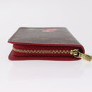 LOUIS VUITTON Monogram Cherry Porte Monnaie Zip Long Wallet M95006 Auth 210089V-5
