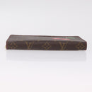 LOUIS VUITTON Monogram Cherry Porte Monnaie Zip Long Wallet M95006 Auth 210089V-7