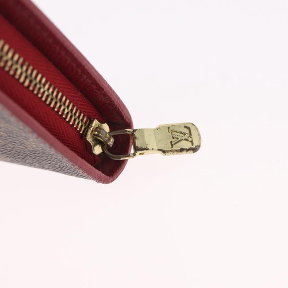 LOUIS VUITTON Monogram Cherry Porte Monnaie Zip Long Wallet M95006 Auth 210091V
