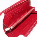 LOUIS VUITTON Monogram Cherry Porte Monnaie Zip Long Wallet M95006 Auth 210091V-14