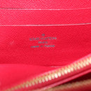 LOUIS VUITTON Monogram Cherry Porte Monnaie Zip Long Wallet M95006 Auth 210091V-15
