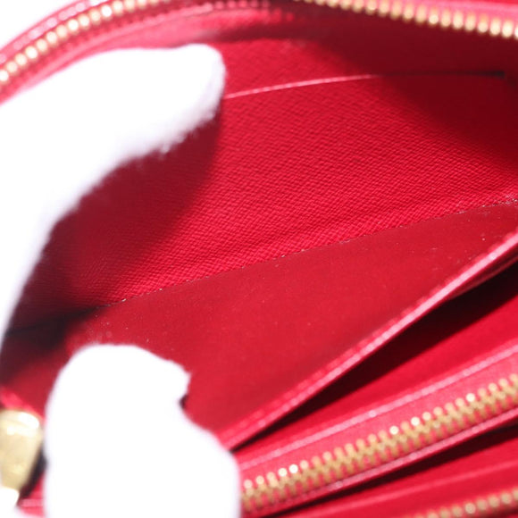 LOUIS VUITTON Monogram Cherry Porte Monnaie Zip Long Wallet M95006 Auth 210091V