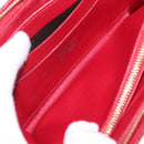 LOUIS VUITTON Monogram Cherry Porte Monnaie Zip Long Wallet M95006 Auth 210091V-17
