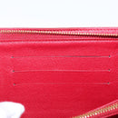 LOUIS VUITTON Monogram Cherry Porte Monnaie Zip Long Wallet M95006 Auth 210091V-19