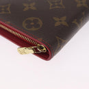 LOUIS VUITTON Monogram Cherry Porte Monnaie Zip Long Wallet M95006 Auth 210091V-8