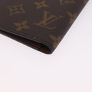 LOUIS VUITTON Monogram Couvel Tulle Passopole Passport Case M60180 Auth 210092V-11