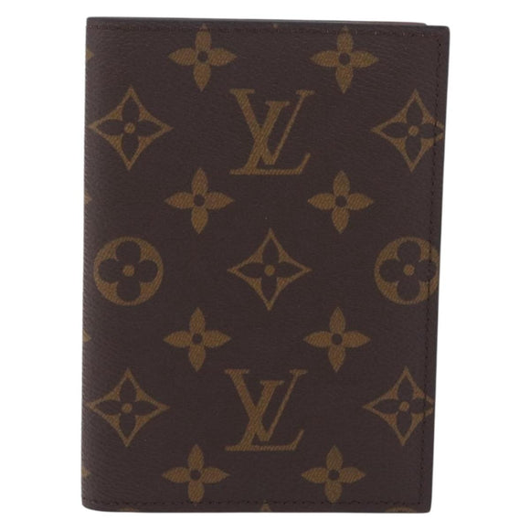 LOUIS VUITTON Monogram Couvel Tulle Passopole Passport Case M60180 Auth 210092V
