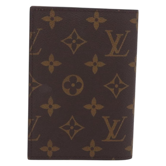 LOUIS VUITTON Monogram Couvel Tulle Passopole Passport Case M60180 Auth 210092V