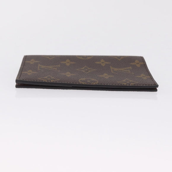 LOUIS VUITTON Monogram Couvel Tulle Passopole Passport Case M60180 Auth 210092V