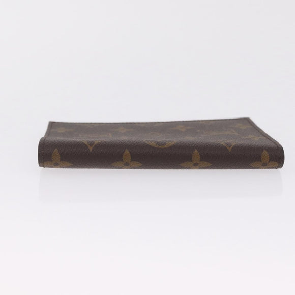 LOUIS VUITTON Monogram Couvel Tulle Passopole Passport Case M60180 Auth 210092V