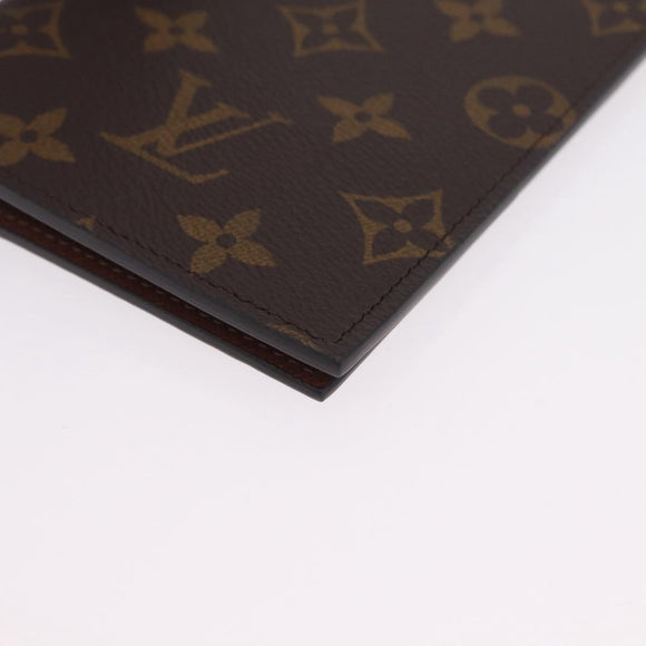 LOUIS VUITTON Monogram Couvel Tulle Passopole Passport Case M60180 Auth 210092V