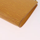 LOUIS VUITTON Epi Pochette Accessoires Pouch Yellow M52949 LV Auth 210093-13