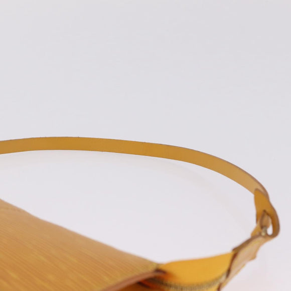 LOUIS VUITTON Epi Pochette Accessoires Pouch Yellow M52949 LV Auth 210093