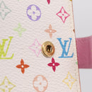LOUIS VUITTON Monogram Multicolor Agenda PM Day White R21074 LV Auth 210095M-15