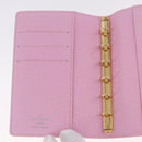 LOUIS VUITTON Monogram Multicolor Agenda PM Day White R21074 LV Auth 210095M-18